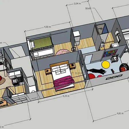 Spacious Flat With Lounge Terrace, Near The Sea Appartement La Panne